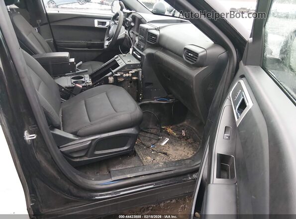 1FM5K8AB5LGA82894 2020 FORD POLICE INTERCEPTOR Black Вид салону спереду