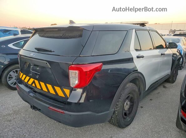 1FM5K8AB6NGA40589 2022 FORD FORD EXPLORER Black Հետևի աջ