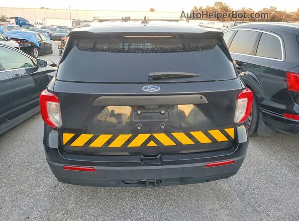 1FM5K8AB6NGA40589 2022 FORD FORD EXPLORER Black Հետևի տեսք