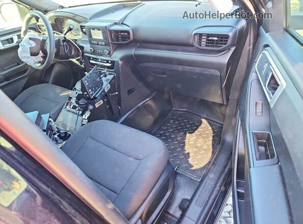 1FM5K8AB6NGA40589 2022 FORD FORD EXPLORER Black Առջևի վահանակի տեսք