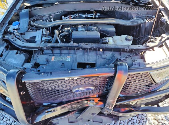 1FM5K8AB6NGA40589 2022 FORD FORD EXPLORER Black Շարժիչի բաժամունքի տեսք