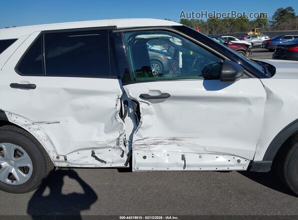 1FM5K8AB6NGC42879 2022 FORD POLICE INTERCEPTOR White Widok z przodu
