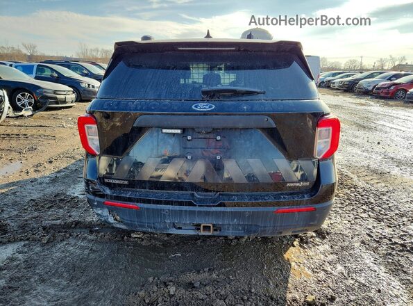 1FM5K8AB9MGA06631 2021 FORD FORD EXPLORER Black Вид ззаду