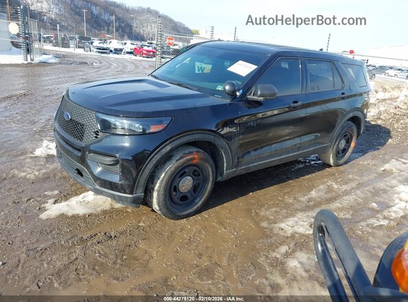1FM5K8ABXRGA72502 2024 FORD POLICE INTERCEPTOR Черный Передняя левая четверть