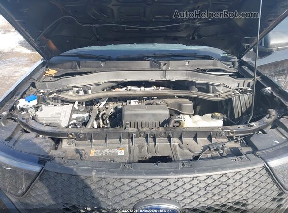 1FM5K8ABXRGA72502 2024 FORD POLICE INTERCEPTOR Черный Вид сзади
