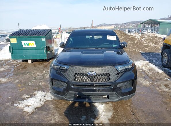 1FM5K8ABXRGA72502 2024 FORD POLICE INTERCEPTOR Черный Вид щитка приборов