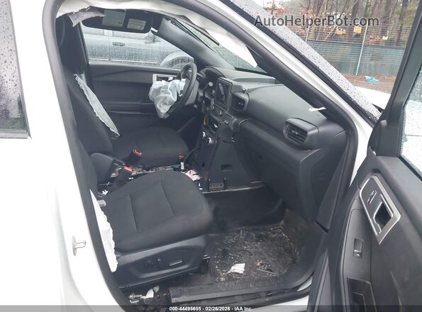 1FM5K8ABXSGA09759 2025 FORD POLICE INTERCEPTOR White Սալոնի դիմացի տեսք