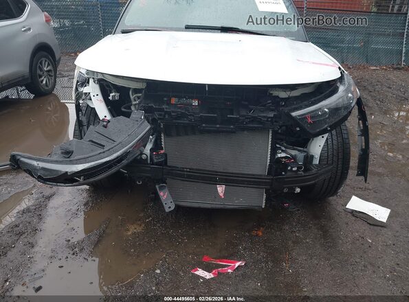 1FM5K8ABXSGA09759 2025 FORD POLICE INTERCEPTOR White Դիմացի տեսք