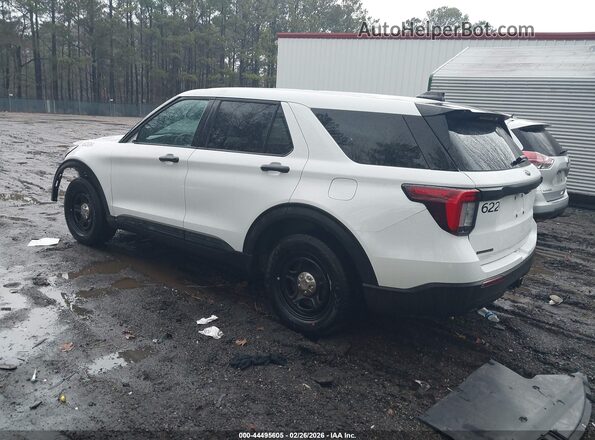 1FM5K8ABXSGA09759 2025 FORD POLICE INTERCEPTOR White Հետևի ձախ