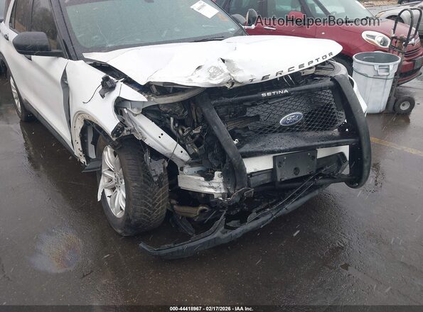 1FM5K8AC1MGC21011 2021 FORD POLICE INTERCEPTOR White 