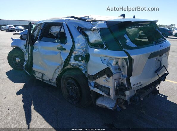 1FM5K8AC1NGA03233 2022 FORD POLICE INTERCEPTOR Silver Հետևի ձախ