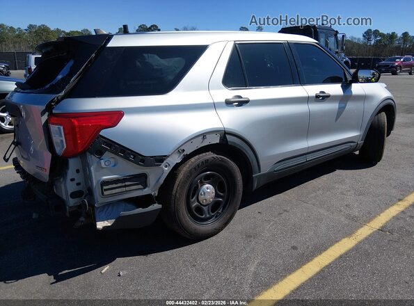 1FM5K8AC1NGA03233 2022 FORD POLICE INTERCEPTOR Silver Հետևի աջ