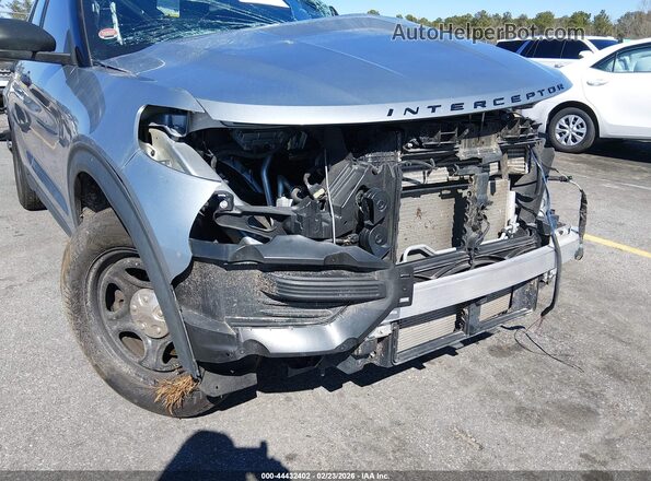 1FM5K8AC1NGA03233 2022 FORD POLICE INTERCEPTOR Silver Սալոնի հետևի տեսք