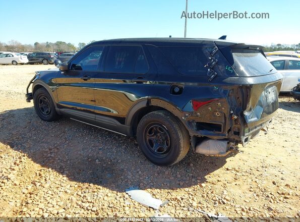 1FM5K8ACXLGC62591 2020 FORD POLICE INTERCEPTOR Black Задня ліва чверть