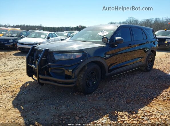 1FM5K8ACXLGC62591 2020 FORD POLICE INTERCEPTOR Black Передня ліва чверть
