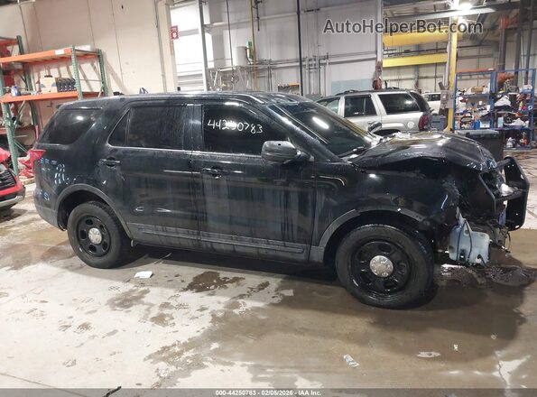 1FM5K8AR0GGD30455 2016 FORD UTILITY POLICE INTERCEPTOR Черный Панорамный вид салона 360°