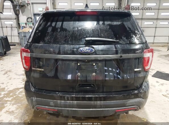 1FM5K8AR0GGD30455 2016 FORD UTILITY POLICE INTERCEPTOR Черный 