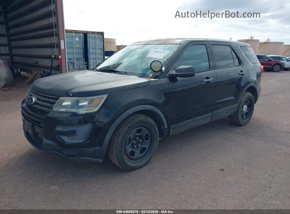 1FM5K8AR1GGA20363 2016 FORD UTILITY POLICE INTERCEPTOR Black 