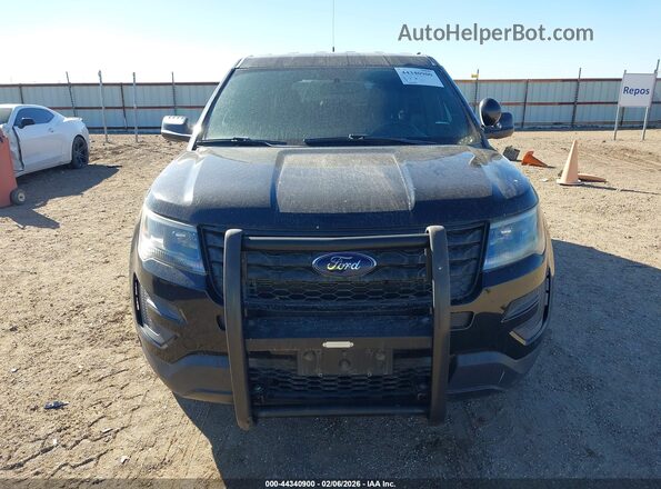 1FM5K8AR1JGA84605 2018 FORD POLICE INTERCEPTOR Black 