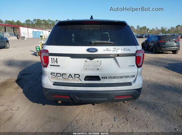 1FM5K8AR2JGC19350 2018 FORD POLICE INTERCEPTOR White 