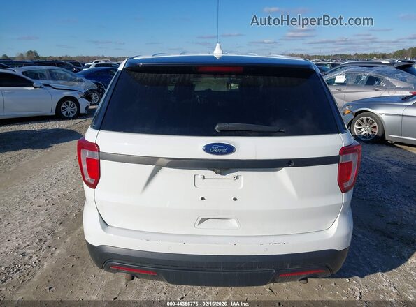 1FM5K8AR3HGD93275 2017 FORD UTILITY POLICE INTERCEPTOR White 