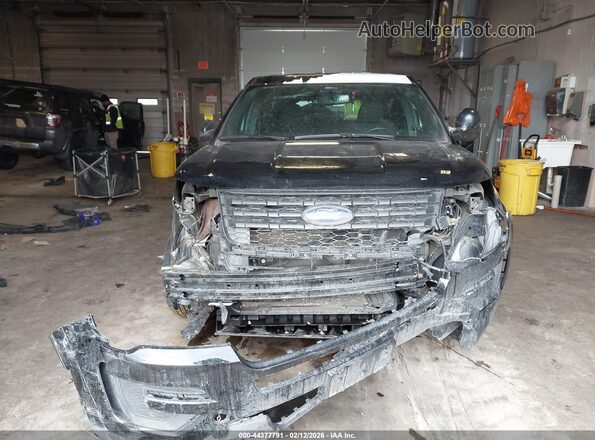 1FM5K8AR7JGA89842 2018 FORD POLICE INTERCEPTOR Black Առջևի վահանակի տեսք