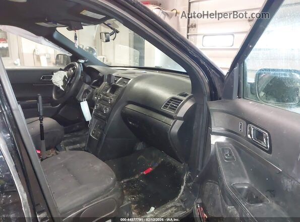 1FM5K8AR7JGA89842 2018 FORD POLICE INTERCEPTOR Black Սալոնի դիմացի տեսք