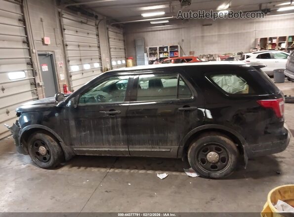 1FM5K8AR7JGA89842 2018 FORD POLICE INTERCEPTOR Black Սալոնի հետևի տեսք