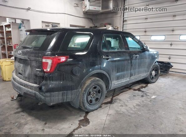 1FM5K8AR7JGA89842 2018 FORD POLICE INTERCEPTOR Black Հետևի աջ