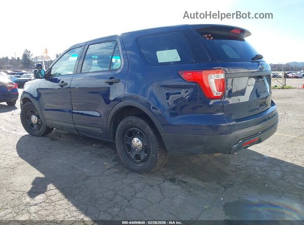 1FM5K8AR8GGD05805 2016 FORD UTILITY POLICE INTERCEPTOR Blue 
