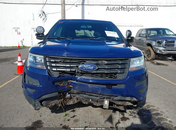 1FM5K8AR8GGD05805 2016 FORD UTILITY POLICE INTERCEPTOR Blue 
