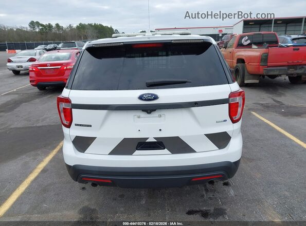 1FM5K8AR8HGE25864 2017 FORD UTILITY POLICE INTERCEPTOR White 