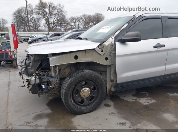 1FM5K8AT9GGA46883 2016 FORD UTILITY POLICE INTERCEPTOR Gray Vista frontal