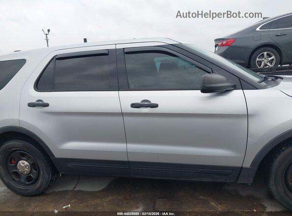 1FM5K8AT9GGA46883 2016 FORD UTILITY POLICE INTERCEPTOR Gray Vista interior de 360 grados