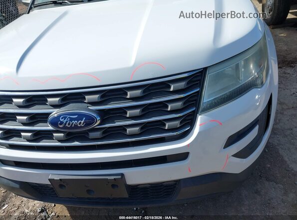 1FM5K8B86GGA81763 2016 FORD FORD EXPLORER White 