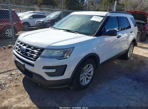 1FM5K8B86GGA81763 2016 FORD FORD EXPLORER White 