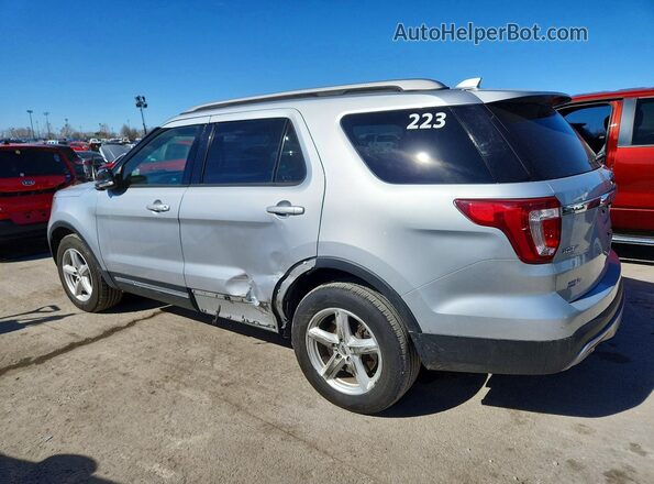 1FM5K8D80HGD90501 2017 FORD FORD EXPLORER Silver Հետևի ձախ