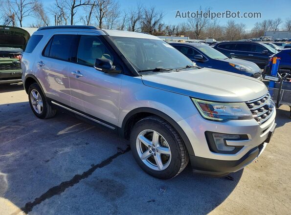1FM5K8D80HGD90501 2017 FORD FORD EXPLORER Silver Առջևի աջ