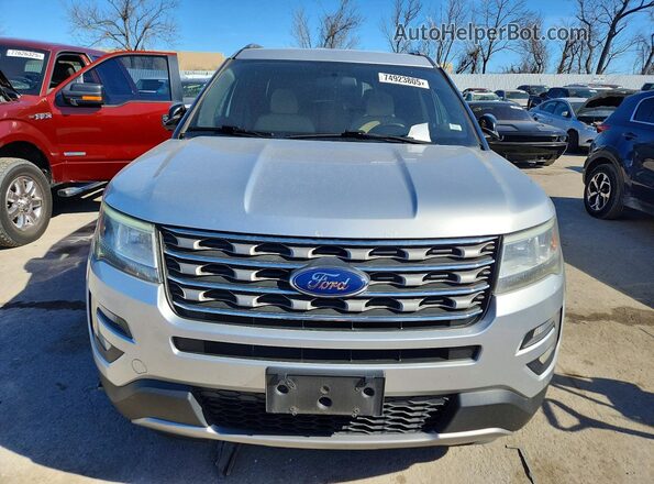 1FM5K8D80HGD90501 2017 FORD FORD EXPLORER Silver Դիմացի տեսք
