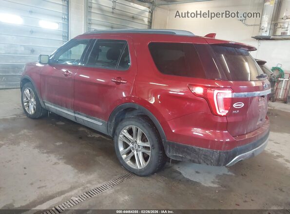 1FM5K8D81GGC11400 2016 FORD FORD EXPLORER Red Rear left