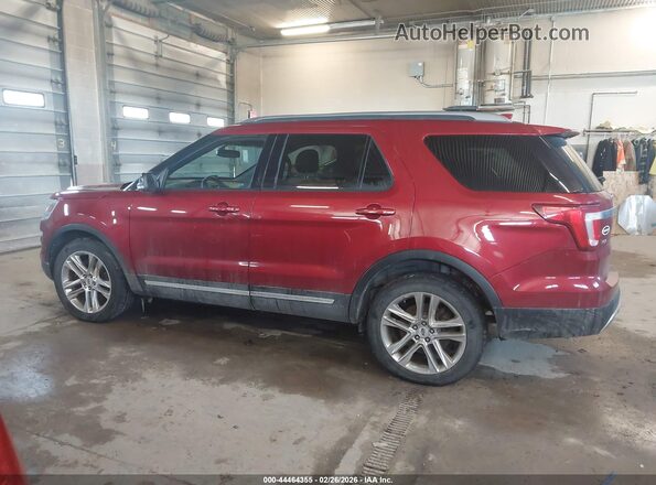 1FM5K8D81GGC11400 2016 FORD FORD EXPLORER Red 360 interior view