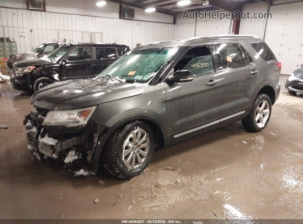 1FM5K8D82GGA16762 2016 FORD FORD EXPLORER Gray Front left