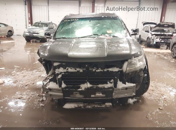 1FM5K8D82GGA16762 2016 FORD FORD EXPLORER Gray Instrument cluster view