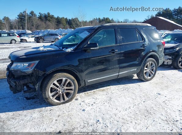 1FM5K8D82GGC00471 2016 FORD FORD EXPLORER Черный Передняя левая четверть