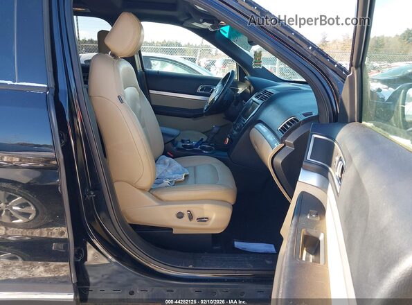 1FM5K8D82GGC00471 2016 FORD FORD EXPLORER Черный Вид салона спереди