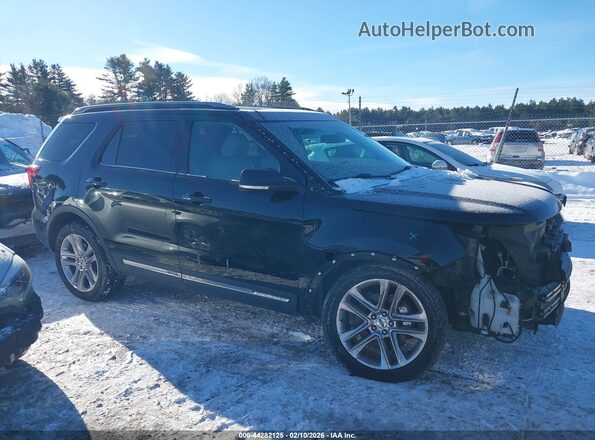 1FM5K8D82GGC00471 2016 FORD FORD EXPLORER Черный Вид задней части салона