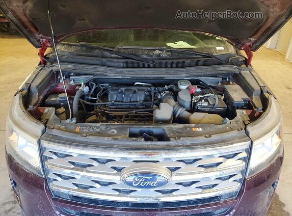 1FM5K8D83JGA65881 2018 FORD FORD EXPLORER Red 