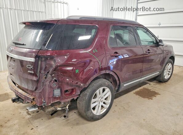 1FM5K8D83JGA65881 2018 FORD FORD EXPLORER Red 
