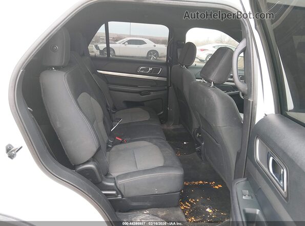 1FM5K8D83JGC15052 2018 FORD FORD EXPLORER Белый Вид наклейки с VIN-кодом