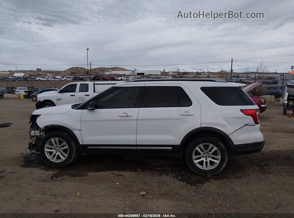 1FM5K8D83JGC15052 2018 FORD FORD EXPLORER Белый Панорамный вид салона 360°